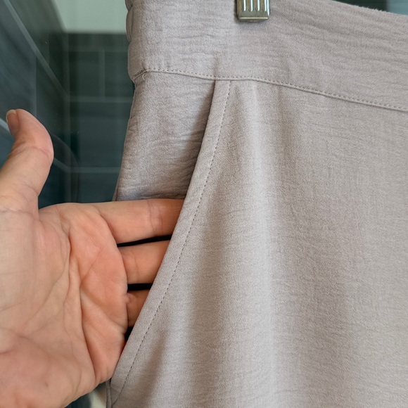 Adrianna Papell Soft Gray Top & Pant Set - Picture 5 of 7